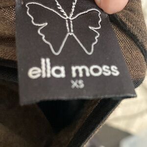 Ella Moss Black Dress